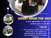 Luxury Three-Storey Modern House for Sale in Kaduwela