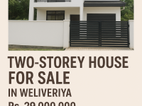 Two-Storey Family Home for Sale in Weliveriya