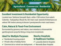 PRIME LAND FOR SALE – BOTHALAGAMA