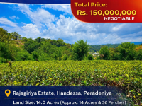  Land for Sale in Rajagiriya Estate – Peradeniya 