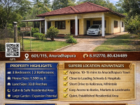 Beautiful House with Land for Sale – Anuradhapura