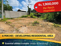 Prime Residential Land for Sale in Swarapola, Piliyandala